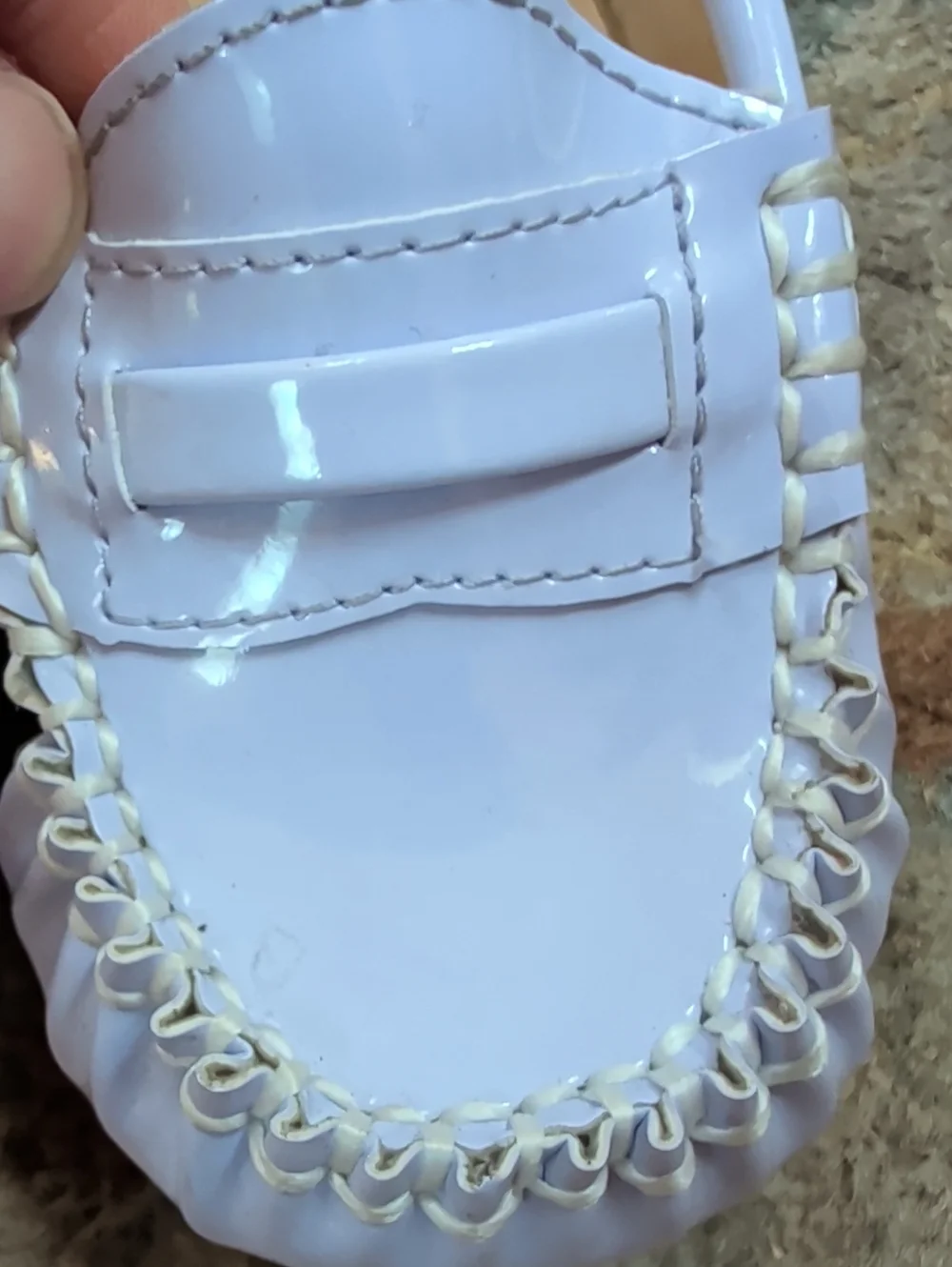 Trumpette Kids Patent Driving Loafers - Lilac